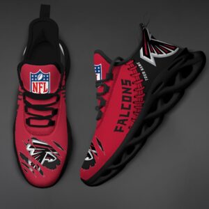 Atlanta Falcons Personalized NFL Max Soul Shoes for Fan