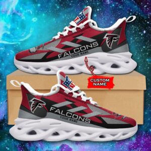 Atlanta Falcons Personalized NFL Max Soul Sneaker Ver 1