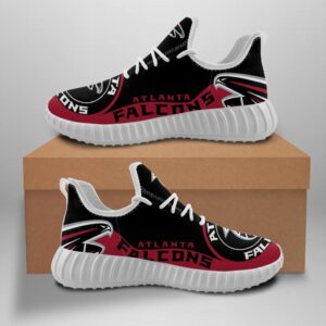 Atlanta Falcons Sneakers Big Logo Yeezy Shoes