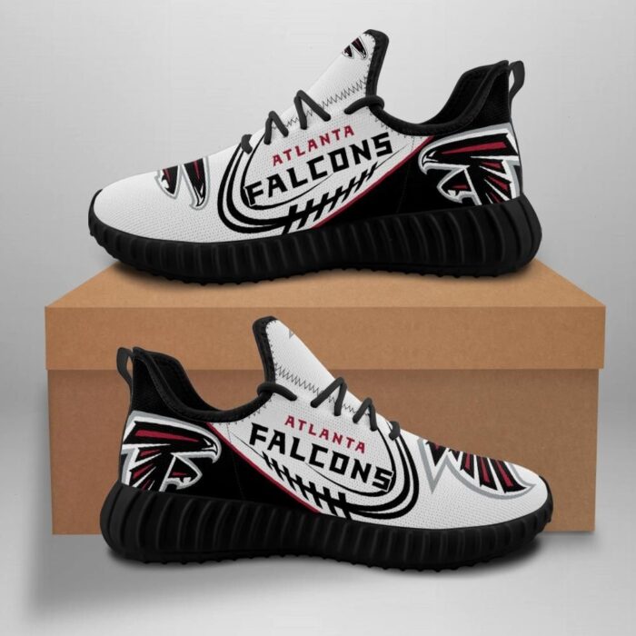 Atlanta Falcons Unisex Sneakers New Sneakers Football Custom Shoes Atlanta Falcons Yeezy Boost