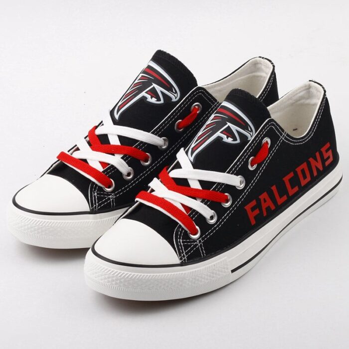 Atlanta Falcons Women's Shoes Low Top Canvas Shoes