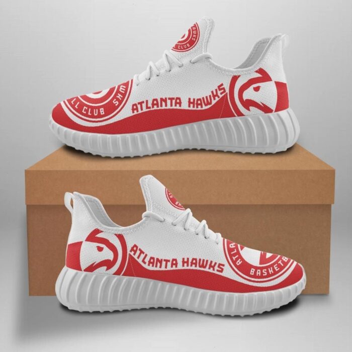 Atlanta Hawks Unisex Sneakers New Sneakers Custom Shoes Basketball Yeezy Boost