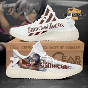 Attack On Titan Mikasa Yeezy Shoes