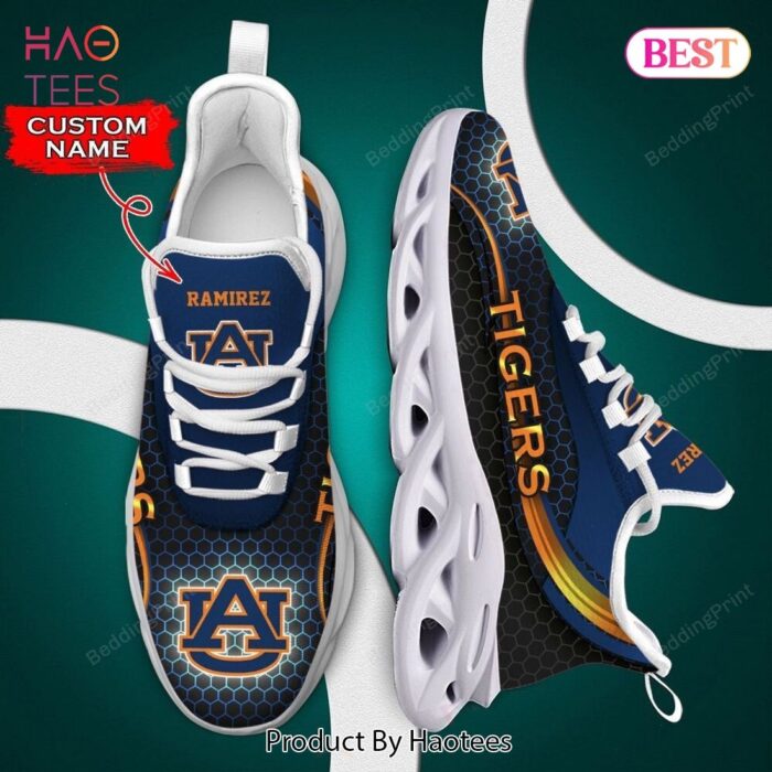 Auburn Tigers NCAA Blue Mix Gold Max Soul Shoes