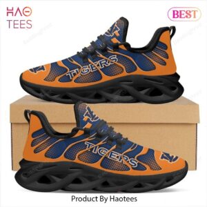 Auburn Tigers NCAA Blue Mix Orange Max Soul Shoes Fan Gift