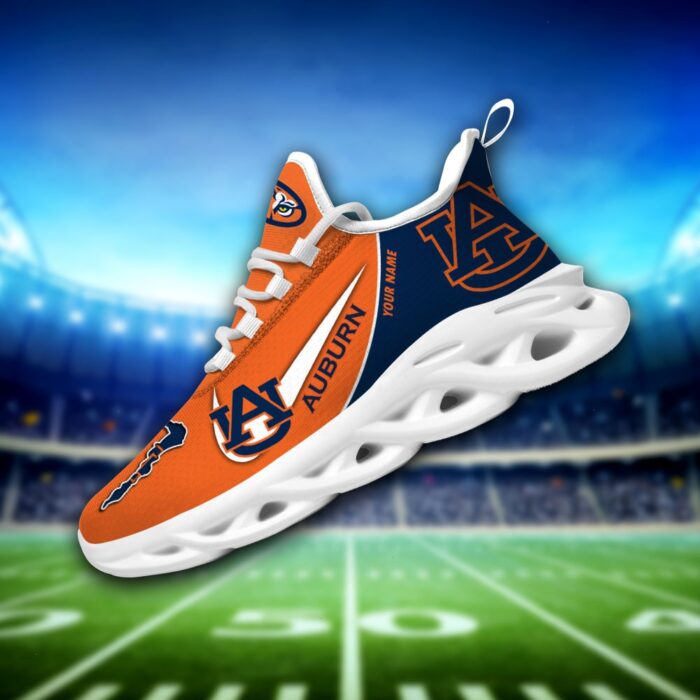 Auburn Tigers Personalized Luxury NCAA Max Soul Shoes