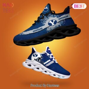 BYU Cougars NCAA Blue Color Max Soul Shoes