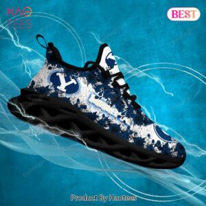 BYU Cougars NCAA Blue Flower Max Soul Shoes