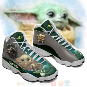 Baby Yoda Star Wars Air Jordan 13 Shoes 2