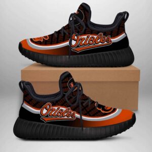 Baltimore Oriole Football Yeezy Boost Shoes Sport Sneakers Yeezy Shoes