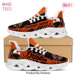 Baltimore Orioles MLB Custom Name Max Soul Shoes