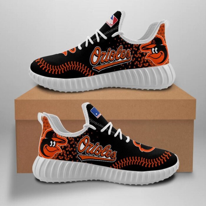 Baltimore Orioles Unisex Sneakers New Sneakers Custom Shoes Baseball Yeezy Boost