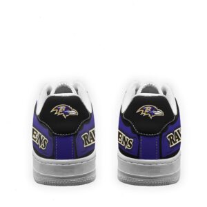 Baltimore Ravens Air Sneakers Custom NAF Shoes For Fan