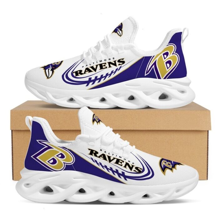 Baltimore Ravens Fans Max Soul Shoes