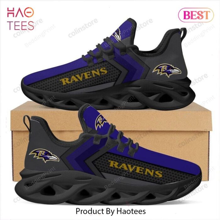 Baltimore Ravens NFL Max Soul Shoes