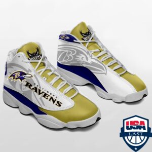 Baltimore Ravens Nfl Ver 3 Air Jordan 13 Sneaker