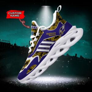 Baltimore Ravens Personalized Max Soul Shoes 30 SPA0901005