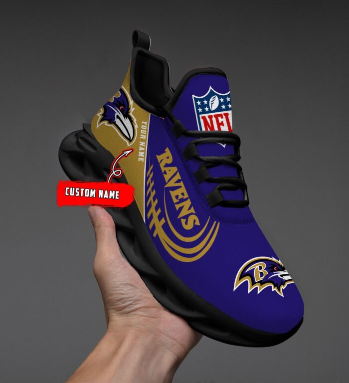 Baltimore Ravens Personalized Max Soul Shoes 81 SP0901005