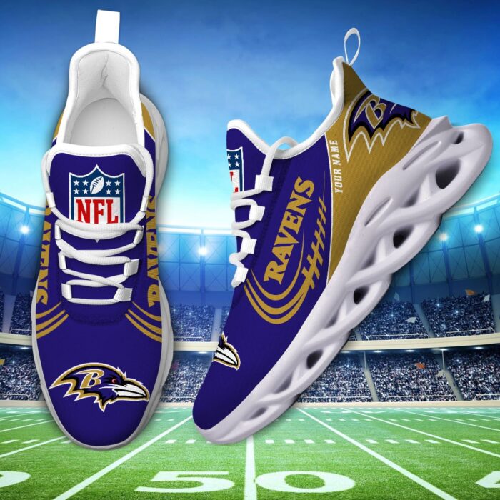 Baltimore Ravens Personalized Max Soul Shoes 81 SP0901005