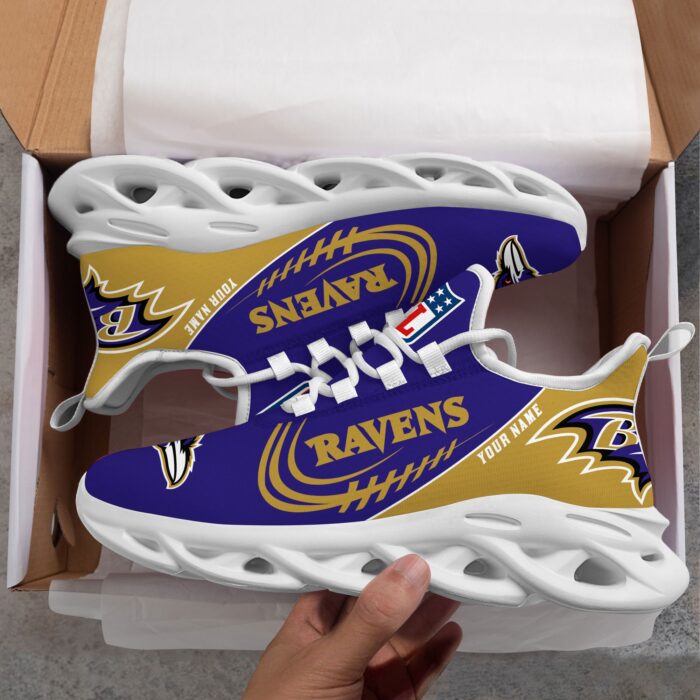 Baltimore Ravens Personalized Max Soul Shoes 81 SP0901005