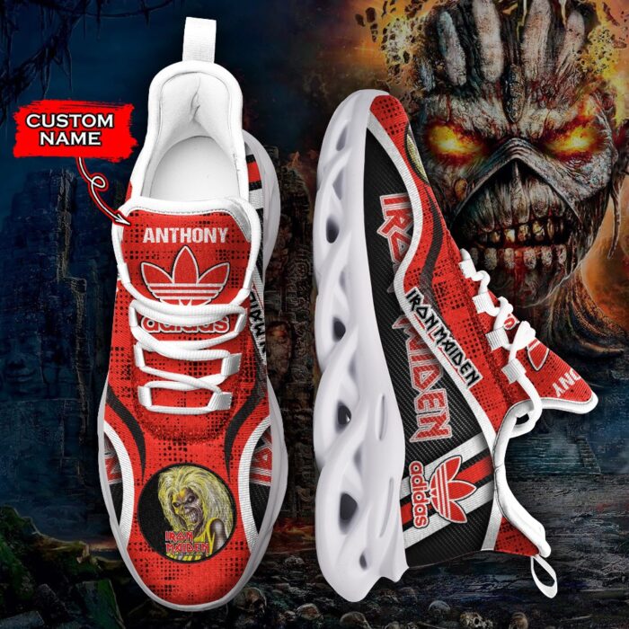 Band Iiron Maiden Max Soul Sneaker Adidas Custom Name 35 M12HTN3089