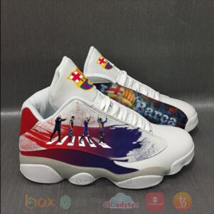 Barcelona Football Team Abbey Road Air Jordan 13 Shoes