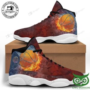 Basketball Fire and Water Thunderstorm Light Air Jordan 13