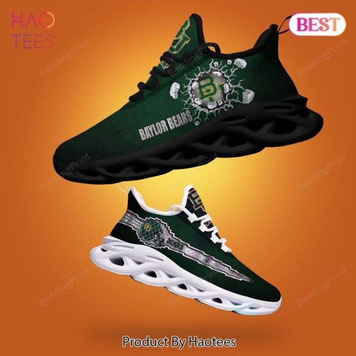 Baylor Bears NCAA Black Mix Green Max Soul Shoes