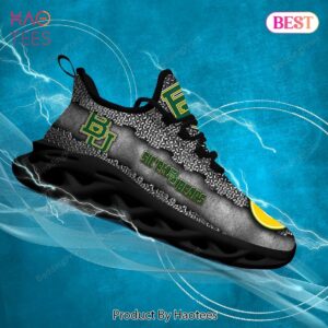 Baylor Bears NCAA Black Mix Green Max Soul Shoes Fan Gift