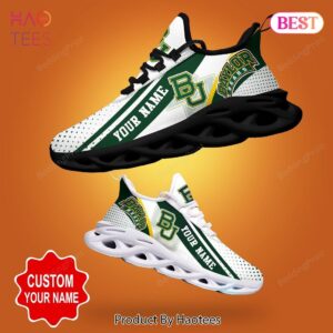 Baylor Bears NCAA Green Mix White Max Soul Shoes