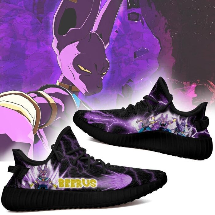 Beerus Sama Yeezy Shoes Dragon Ball Z Art 179