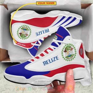 Belize Personalized Air Jordan 13 Shoes