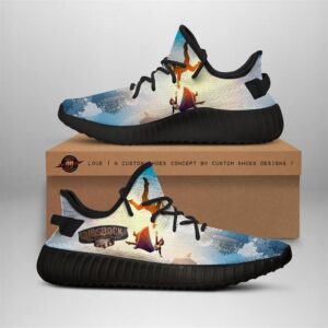 Bioshock Custom Yeezy Shoes Sport Sneakers