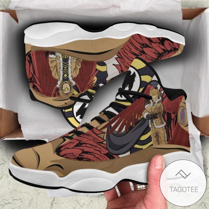 Bnha Hawks Keigo Takami Sneakers Custom Anime My Hero Academia Air Jordan 13 Shoes