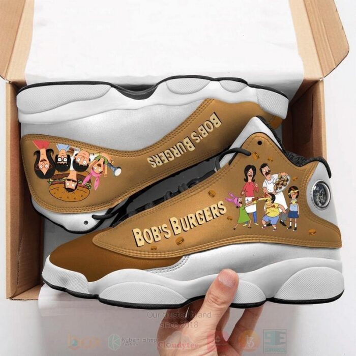 Bobs Burgers Cartoon Air Jordan 13 Shoes