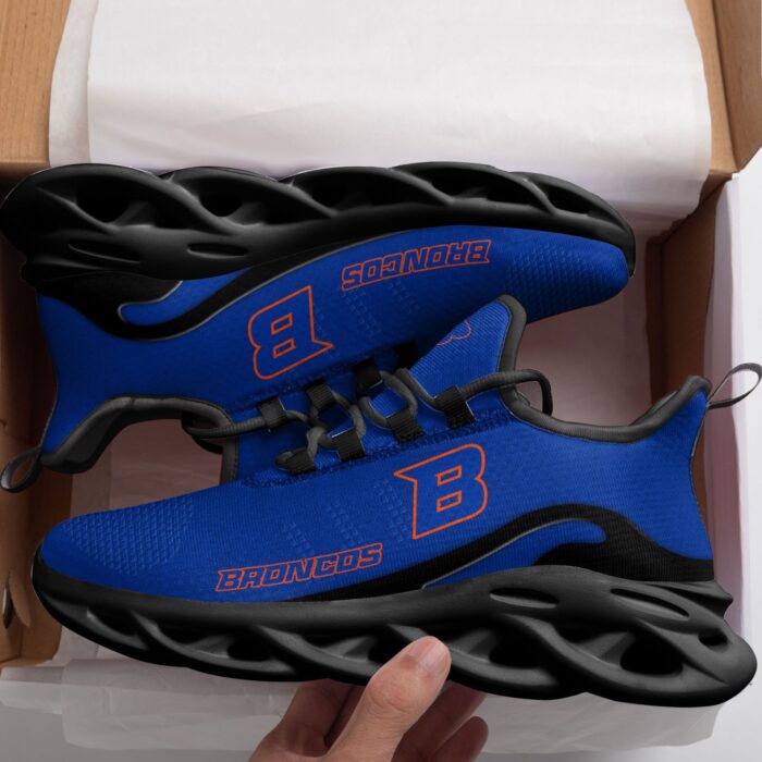 Boise State Broncos Black Shoes Max Soul MC