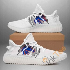 Boise State Broncos Custom Shoes Personalized Name Yeezy Sneakers