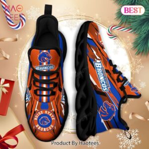 Boise State Broncos NCAA Blue Mix Orange Max Soul Shoes