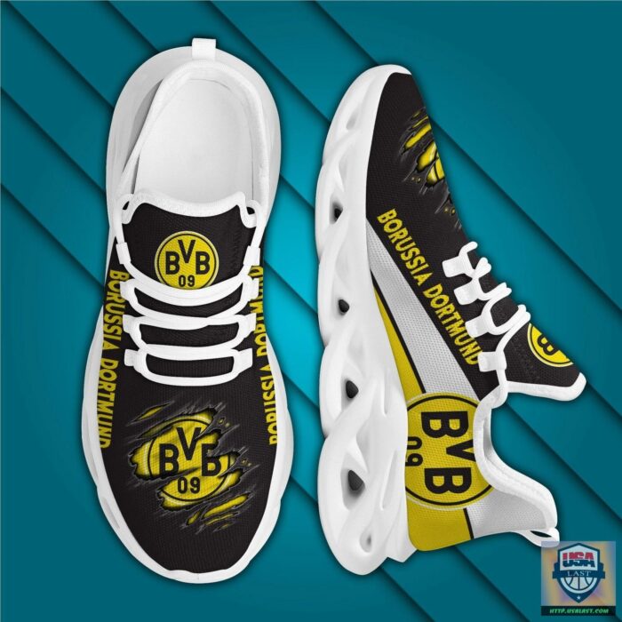 Borussia Dortmund Black Yellow Scratch Max Soul Shoes