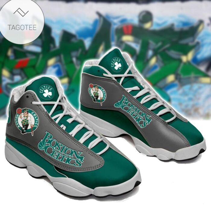 Boston Celtic Basketball Sneakers Air Jordan 13 Shoes