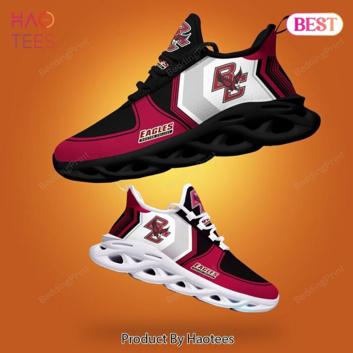 Boston College Eagles NCAA Pink Color Max Soul Shoes