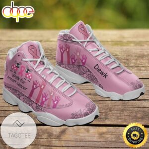 Breast Cancer Awareness Air Jordan 13 Shoes Sneakers