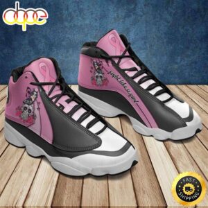 Breast Cancer Awareness - Cancer Fight Pink Ribbon - Cancer Warrior Gift Air Air Jordan 13 Shoes