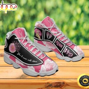 Breast Cancer Awareness Warrior Shoes Cancer Fighter Air Air Jordan 13 Shoes