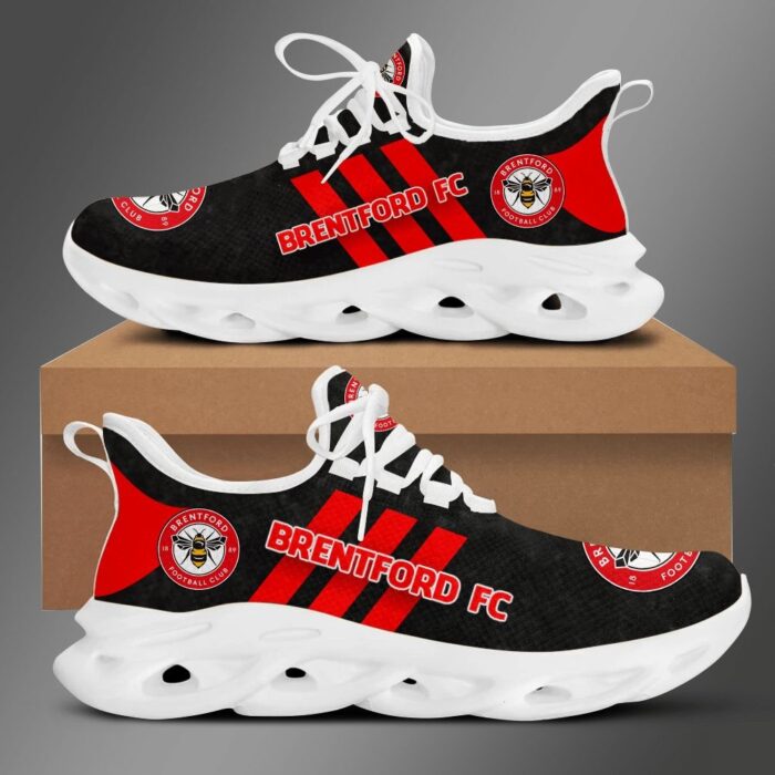 Brentford FC Black Red Max Soul Shoes