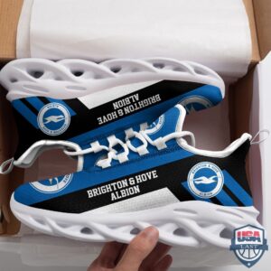 Brighton & Hove Albion FC Blue Black Max Soul Shoes