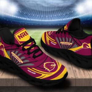 Brisbane Broncos Black Shoes Max Soul