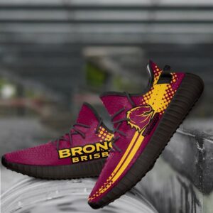 Brisbane Broncos Nrl Yeezy Shoes Sport Sneakers