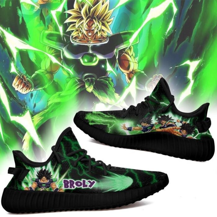 Broly Yeezy Shoes Dragon Ball Z Art 25