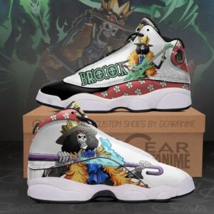 Brook Anime One Piece Air Jordan 13 Shoes